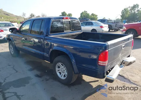 2004 Dodge Dakota Slt from USA, damaged, VIN 1D7HL48N74S536770